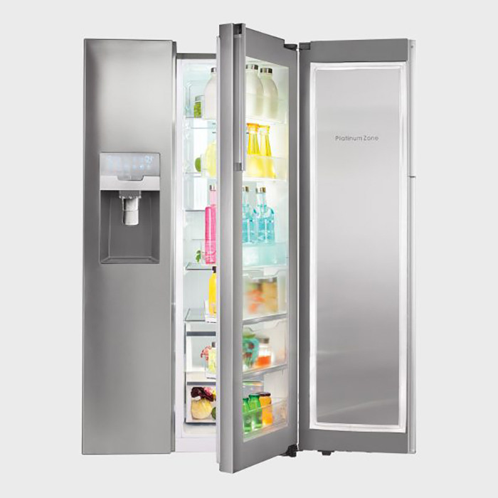 یخچال و فریزر ساید بای ساید 32 فوت اسنوا مدل 3320SS استیل