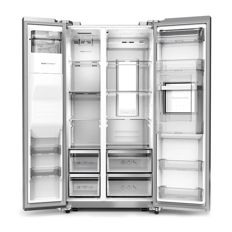 یخچال و فریزر ساید بای ساید 28 فوت دوو مدل DS-3020SS
