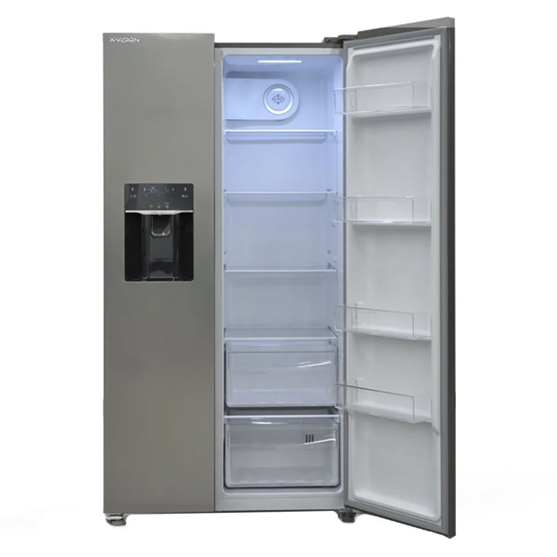 یخچال و فریزر ساید بای ساید ایکس ویژن مدل HS600