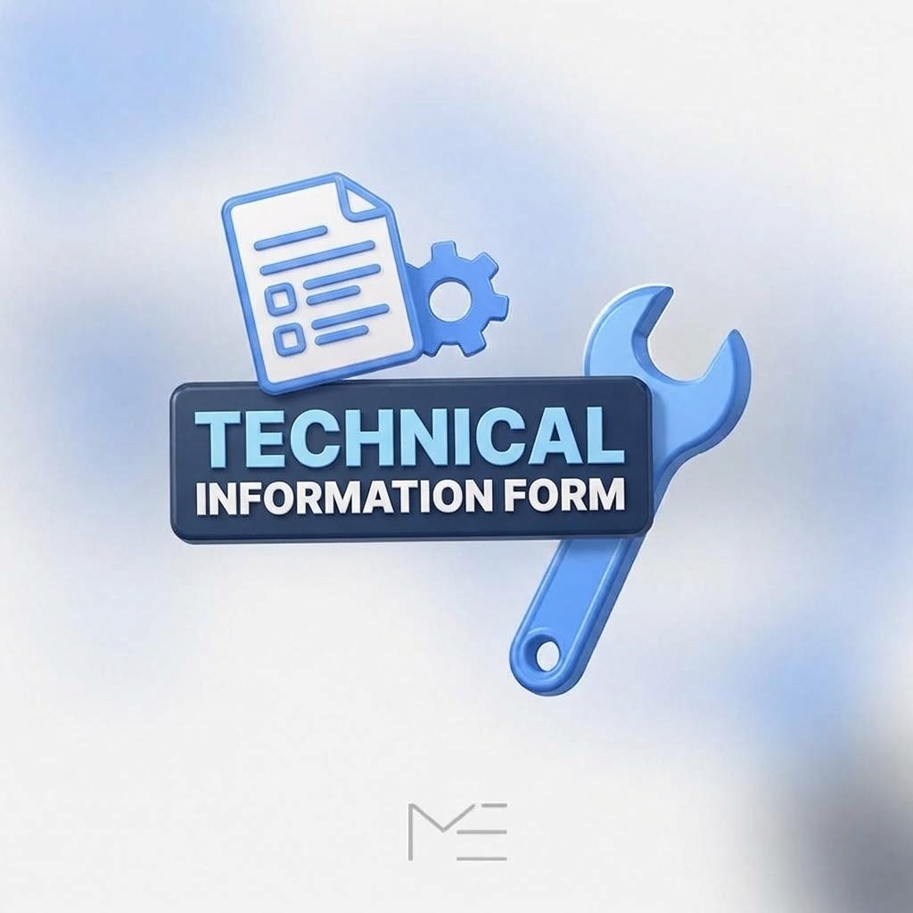 گذاشتن فرم اطلاعات فنی برای محصول