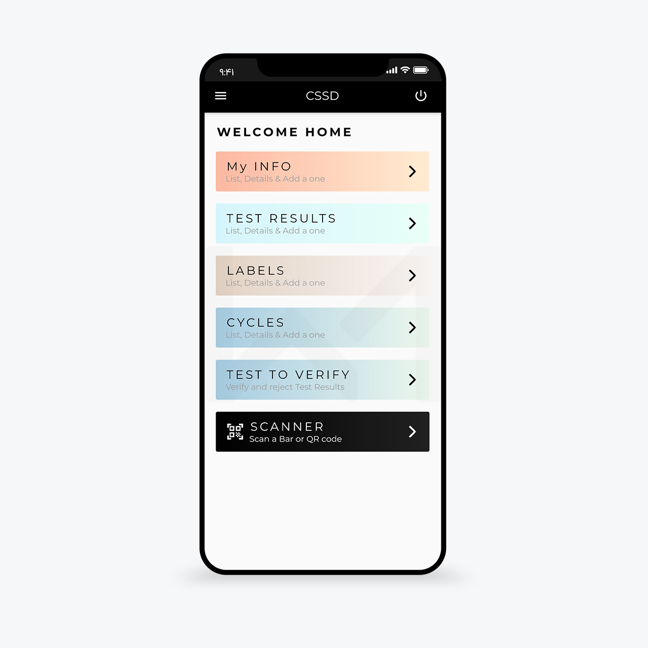 نرم افزار جامع CSSD — تصویر 4