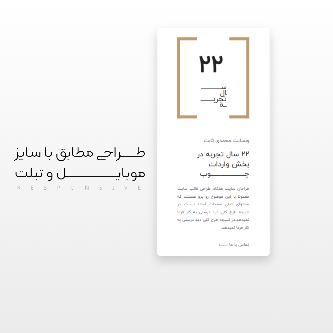 وبسایت فروشگاهی محمدی ثابت — تصویر 2